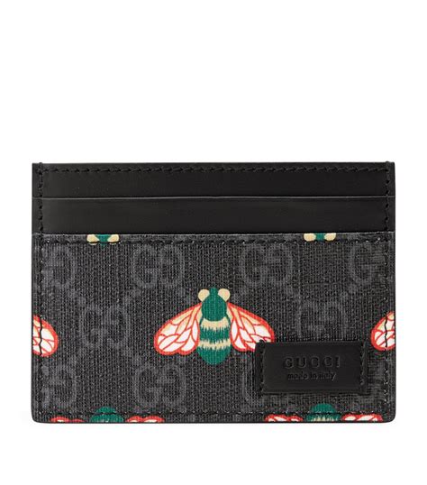 bee gucci card holder|gucci microguccissima card holder.